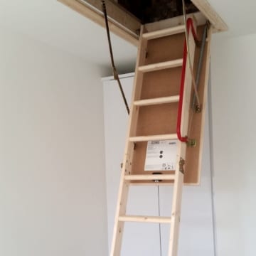 Timber Attic Ladders Installed Dublin - Attic Ladder Solutions